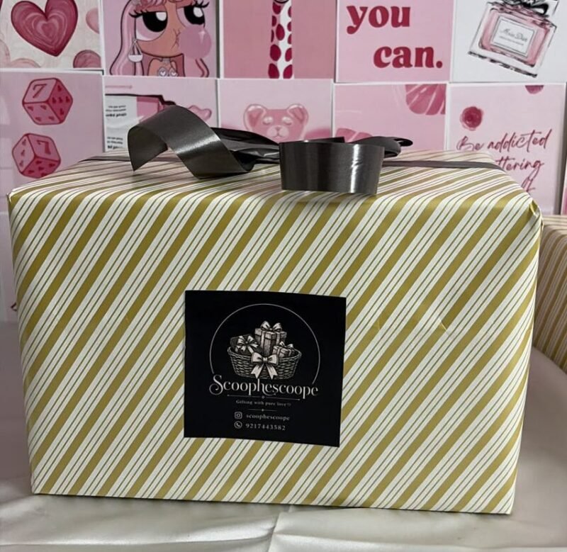Premium Hamper With Simple Box from scoophescoope